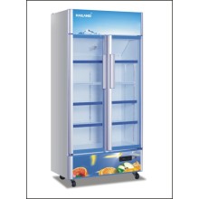 Convenience Store Upright Glass Beverage Display Cooler