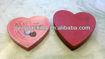 simple and elegant heart shape chocolate box