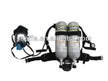 Self-rescue positive pressure air breathing apparatus