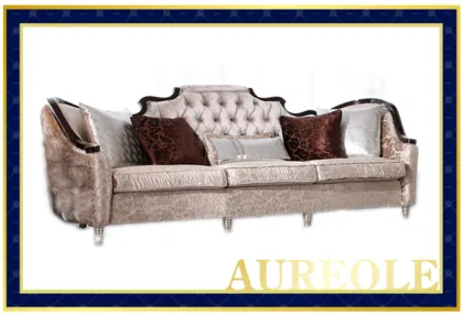 AK-3004 China Wholesale Custom Sofa Set Wrought Iron Sofa Bed