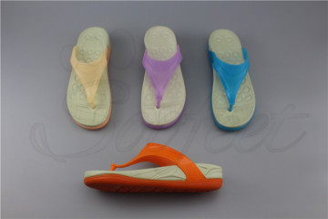 Ladies high heel EVA sandals with printing 2014