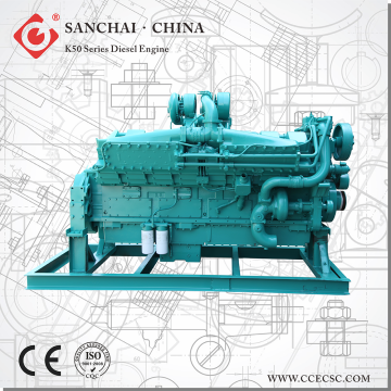 CCEC 1287kw Stationary Diesel Engine,Engines to Generate electricity with ISO and CE