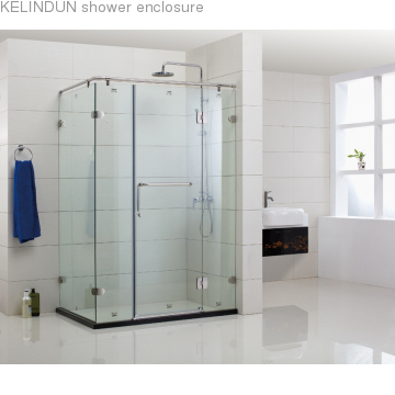 Frameless  hinge shower enclosure WLZ-001