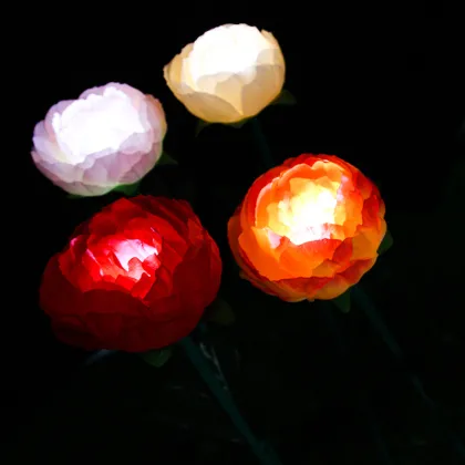 Outdoor Landscape Peony Lamp