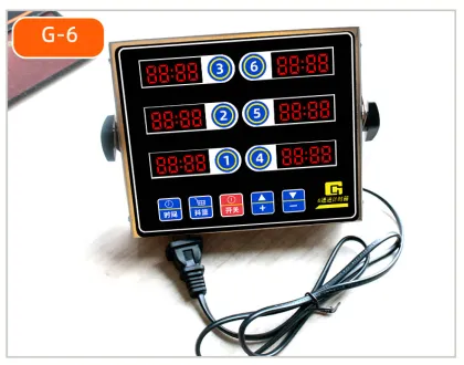 Best 6 Channel Digital Kitchen Timers for Restaurants - Stainless Steel Cooking Timers for Sale