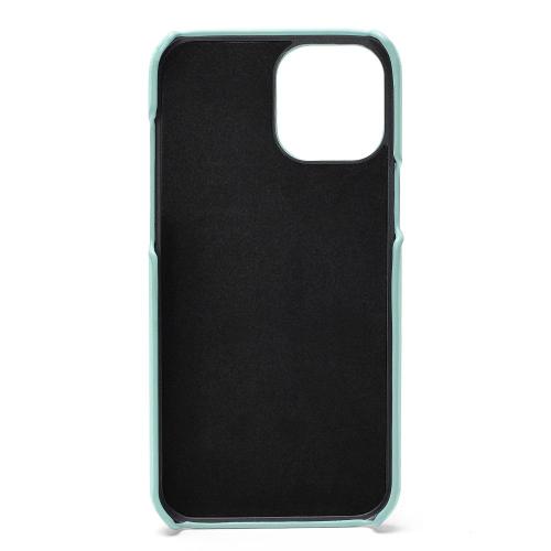 Green phone cover with card holder jacket strap