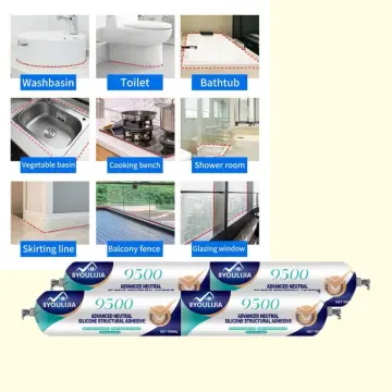 YLJ9500 sealant caulk vs silicone sealant wholesale