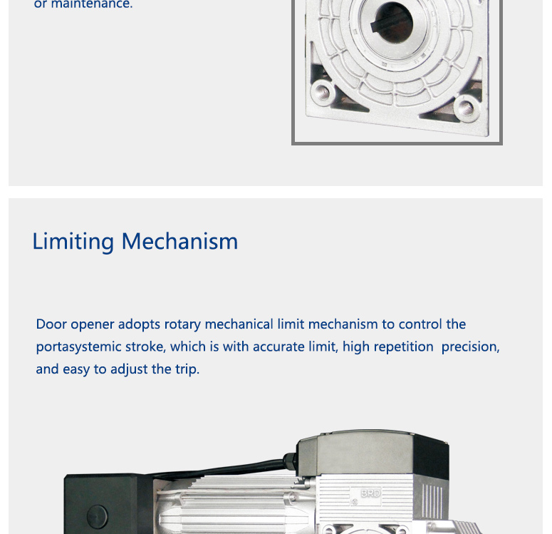 Gold Manufacturer Automatic Industrial Door Operator