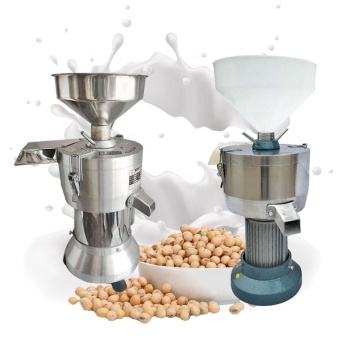 Commercial Soybean Milk Maker: Soaked Bean Pulper & Extractor Machine