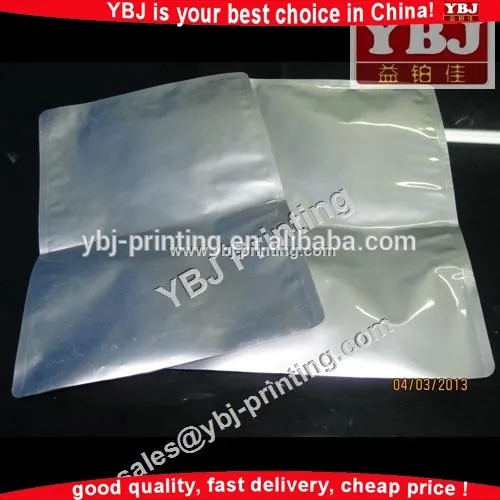resealable aluminum foil packaging bags silver packaging bag food packaging bag