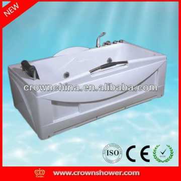 New ABS White Acrylic indoor sexy massage bathtub whirlpool bathtub wood stove hot tub