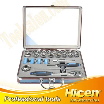 47pcs Scokets Ratchet Wrench and Bits Set