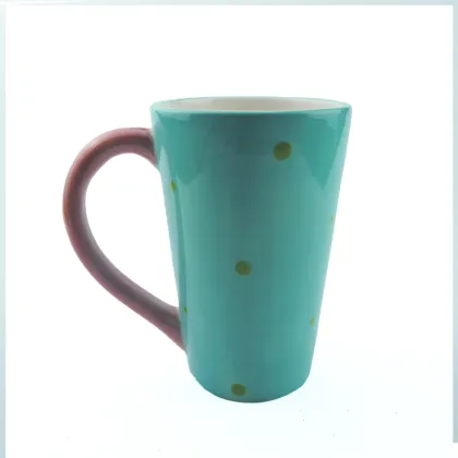 Wholesale ocean design ceramic Starfish cup/mug