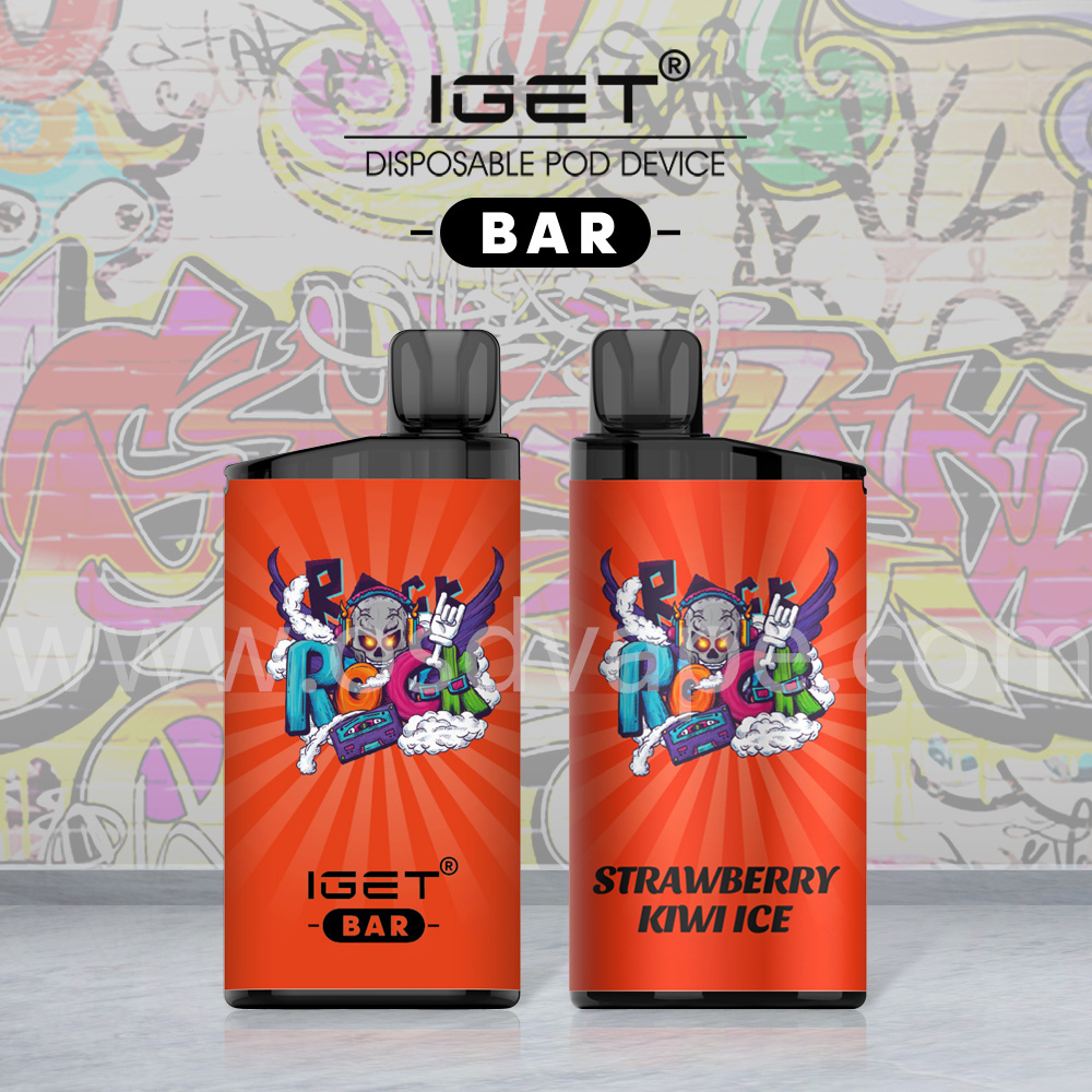 Iget Bar 3500 Puffs гүзээлзгэнэтэй бөөрөлзгөнө NIC VAPS