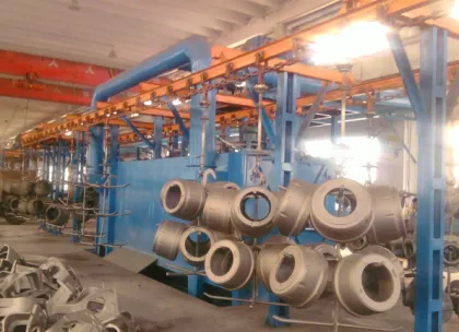 Track Shot Blasting Machine Dingtai Not Antai