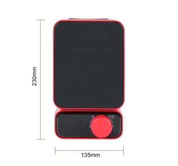 Mini Sandwich Maker with Timer  Manual Detachable Plate Waffle Maker