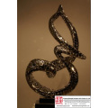 Stainless Steel Snake Art