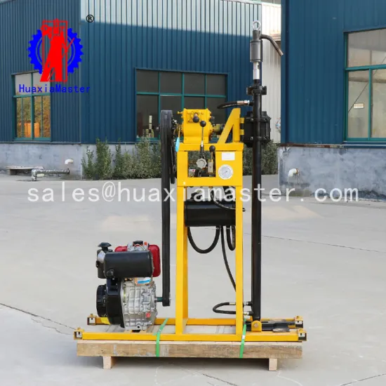 Sale YQZ-50A hydraulic drilling machine working borehole spt drilling
