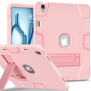 PC Silicon Hard Heavy Duty Rugged Shockproof Armor Tablet Case Cover for iPad Air 13 Inch 2024