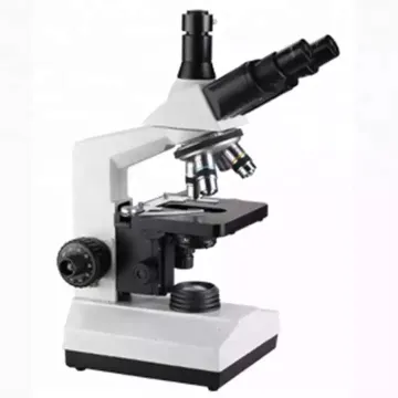 XSZ-107sm Trinocular Microscope: Lab Compound Biological LED Display Digital Microscope