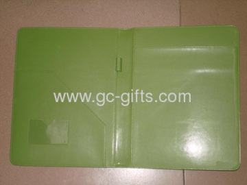 A4 Sized Green Conference File Folder 