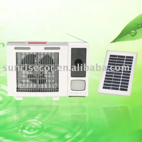solar power fan with TV