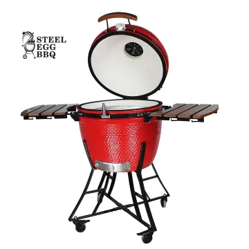 SEB KAMADO 24 inch Grill Outdoor Ceramic Charcoal BBQ Braai Grill Smokers Kamado Grill