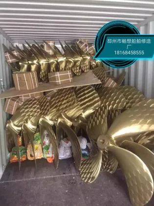 Bronze Marine 5 Blade Copper Fixed Pitch Boat Propeller 40 inch Marine Propeller