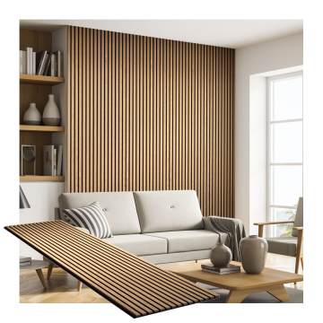 Akupanel -Akustikplatten - Schalldichte aus Holzschild
