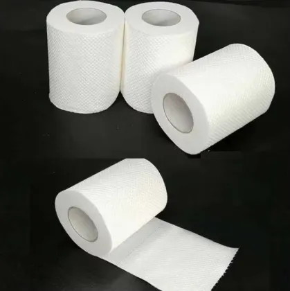 Embroidered Quilted Soft Comfort Bathroom Toilet Paper