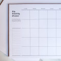 Undated Monthly Desk Calendar Planner Pad