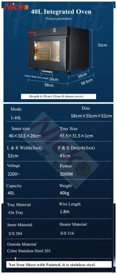 Commercial Electric Convection Oven From China Supplier Oven/Baking Loaf Arabic Pita Bread Cake Rotary Oven Bakery