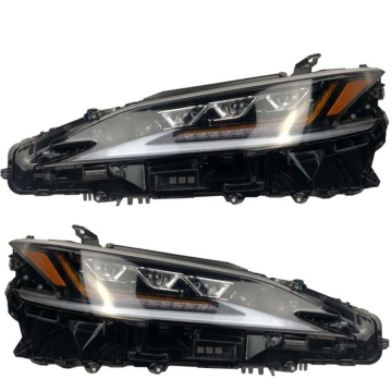 Upgrade Full LED Headlights for 2019-2021 Lexus ES250 ES300H ES350 - Left + Right Set 2020 Black