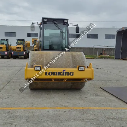 Lonking Brand CDM512D 12 Ton Single Drum Compactor Roller
