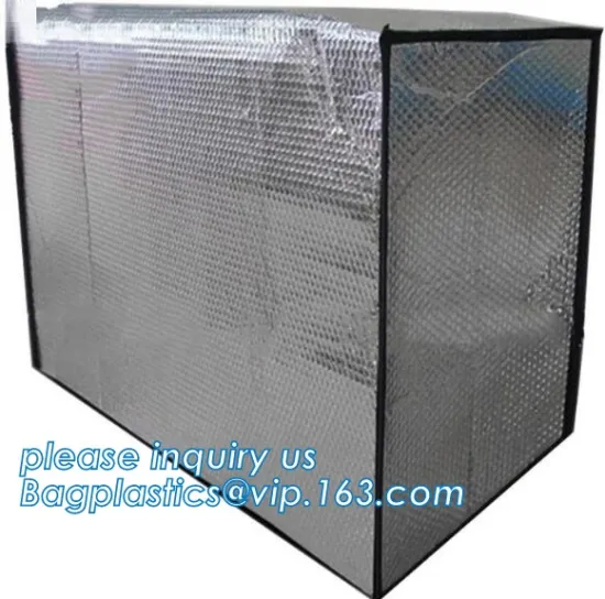 Pallet cover thermal insulated material Aluminum foil fireproof heat insulation, thermal insulation pallet cover plastic
