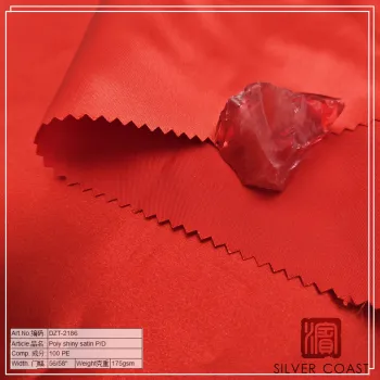 Poly shiny satin P/D