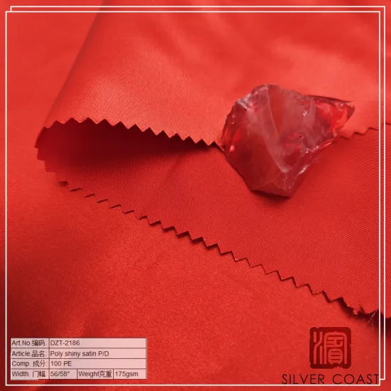 Poly shiny satin P/D