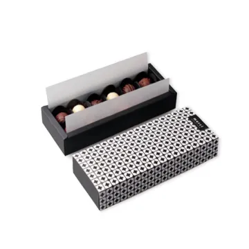 Handmade Gold Stamping Chocolate Gift Packing Box
