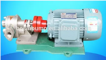 stainless steel food oil transfer gear oil pump/high pressure pump
