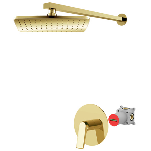 Rose Gold Bathroom Shower Head Sets