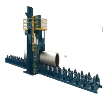 Shot Blasting Machine for Steel Tube Pipes and Cylinders