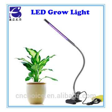 Hot garden supplies dimmable 5W clip lamp led plant lamp for office,greenhouse