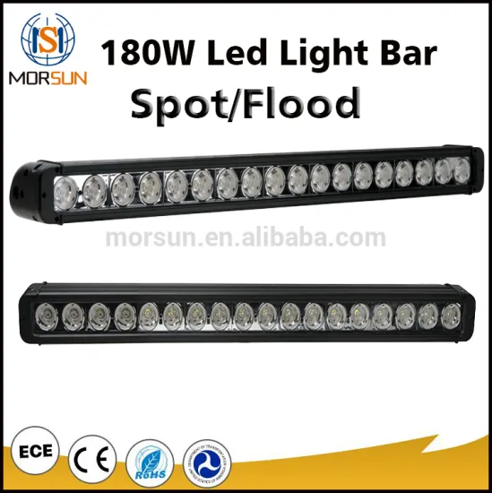 Auto led light bar 180W single row led bar light led pod light offroad light bar
