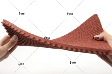 Pista de aterrizaje de caucho prefabricada ecológica Enlio IAAF