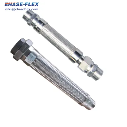 Flexible pipe connections to pumps