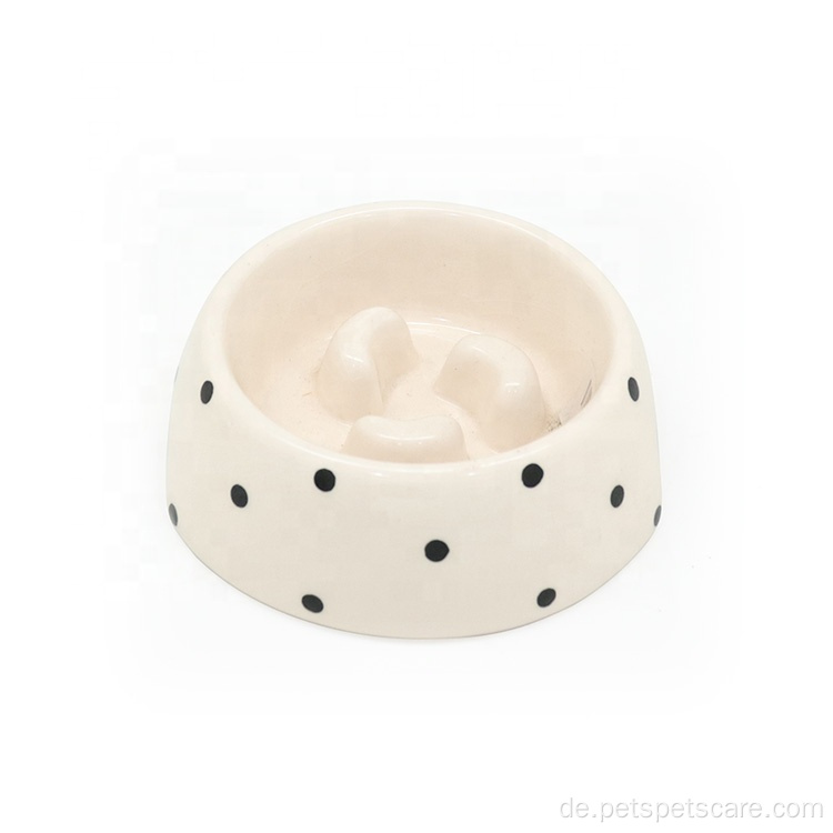Haustier Feeding Bowl Hund Luxus Keramik Haustierschale
