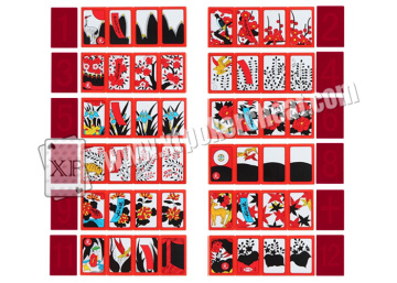 South Korea Index Plastic Poker Card Invisible Ink Playing Cards For Invisible Ink Glasses