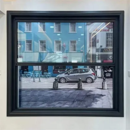 Ikealuminum 2023 PVC Balcony Window - Sliding Windows for Aluminium Vertical Sliding Balcony Windows