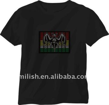 LED panel T Shirt/Led flashing t shirts TS-0079