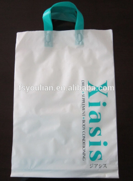 hdpe soft loop handle shopping bags